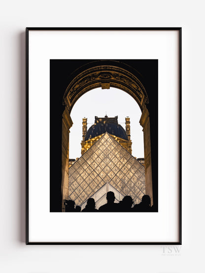 Louvre Reflections, Paris - The Story Wall - 