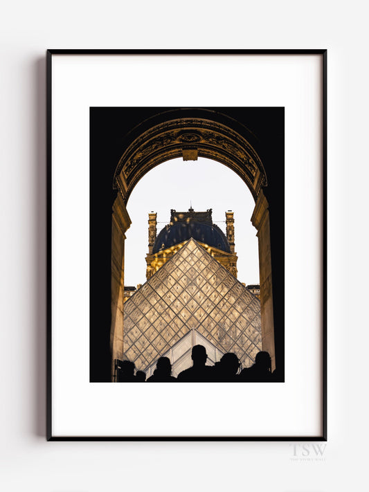 Louvre Reflections, Paris - The Story Wall - 