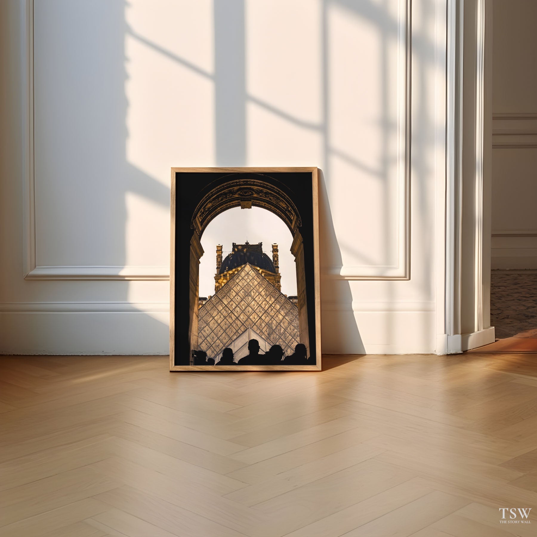 Louvre Reflections, Paris - The Story Wall - 