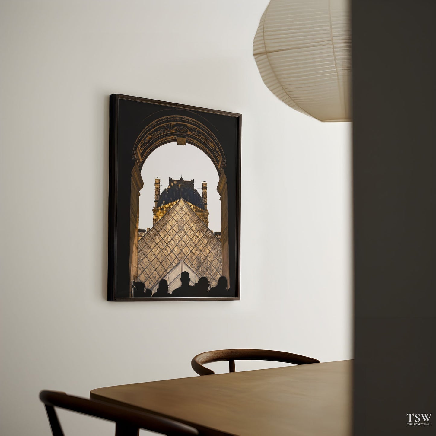 Louvre Reflections, Paris - The Story Wall - 