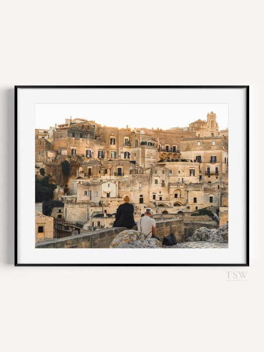 Matera Golden View, Italy - The Story Wall - 