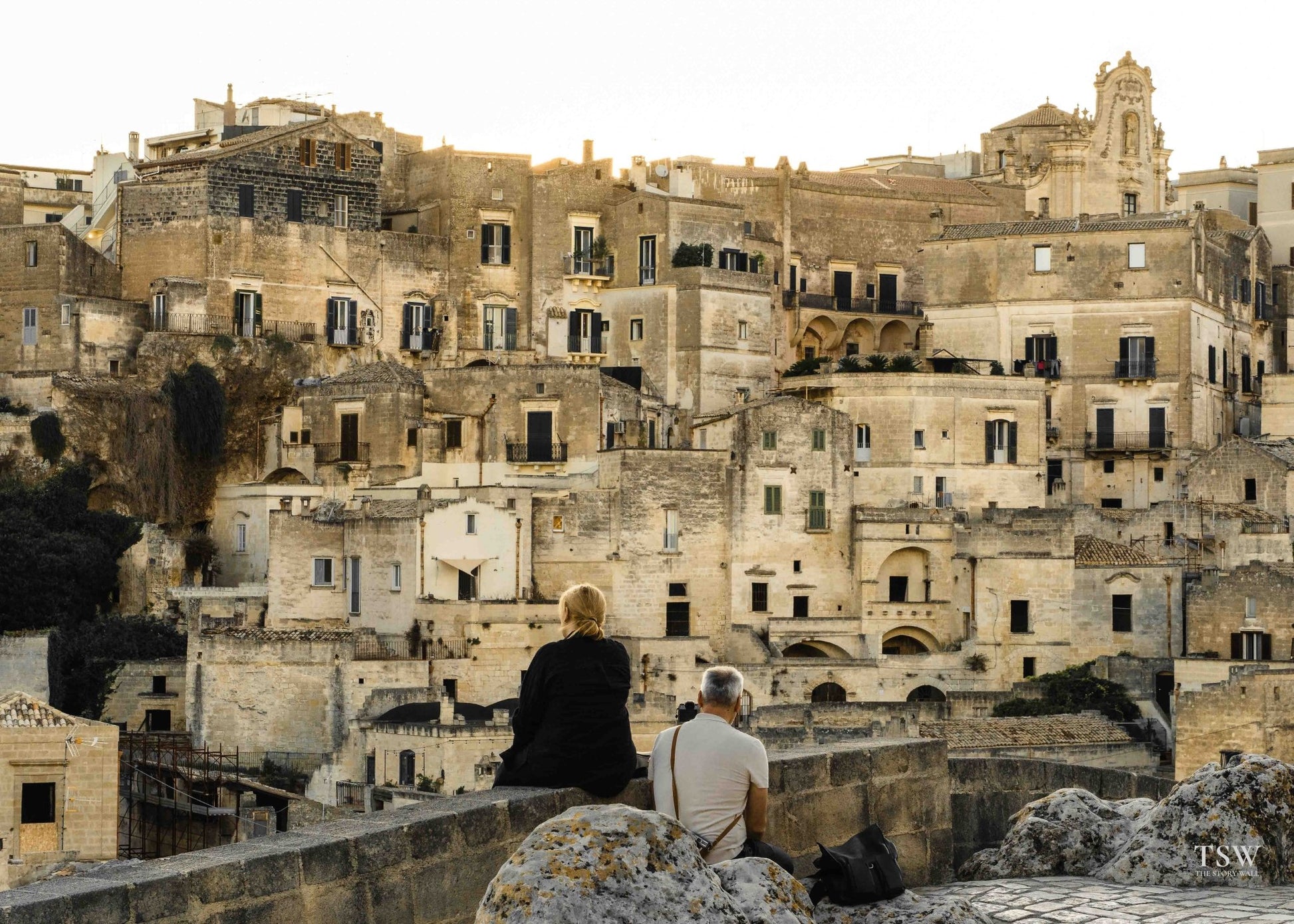 Matera Golden View, Italy - The Story Wall - 
