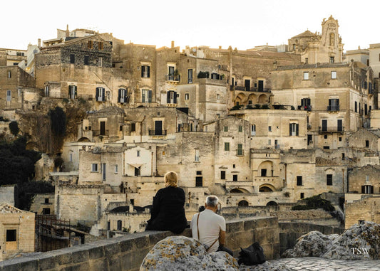 Matera Golden View, Italy - The Story Wall - 
