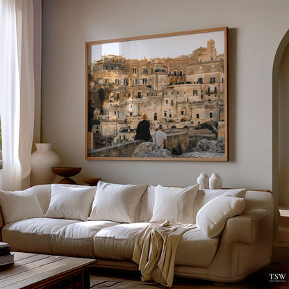 Matera Golden View, Italy - The Story Wall - 