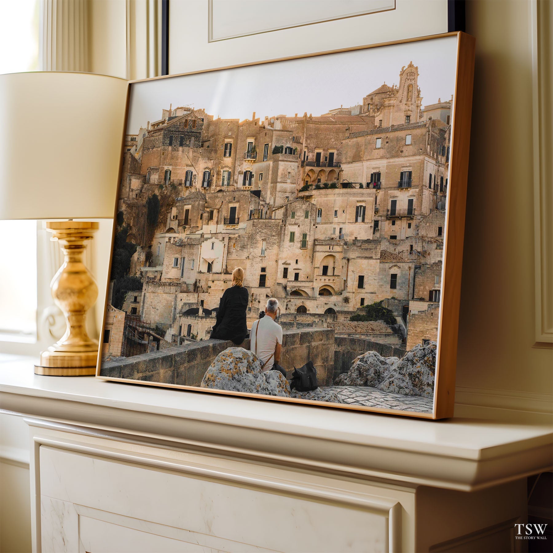 Matera Golden View, Italy - The Story Wall - 