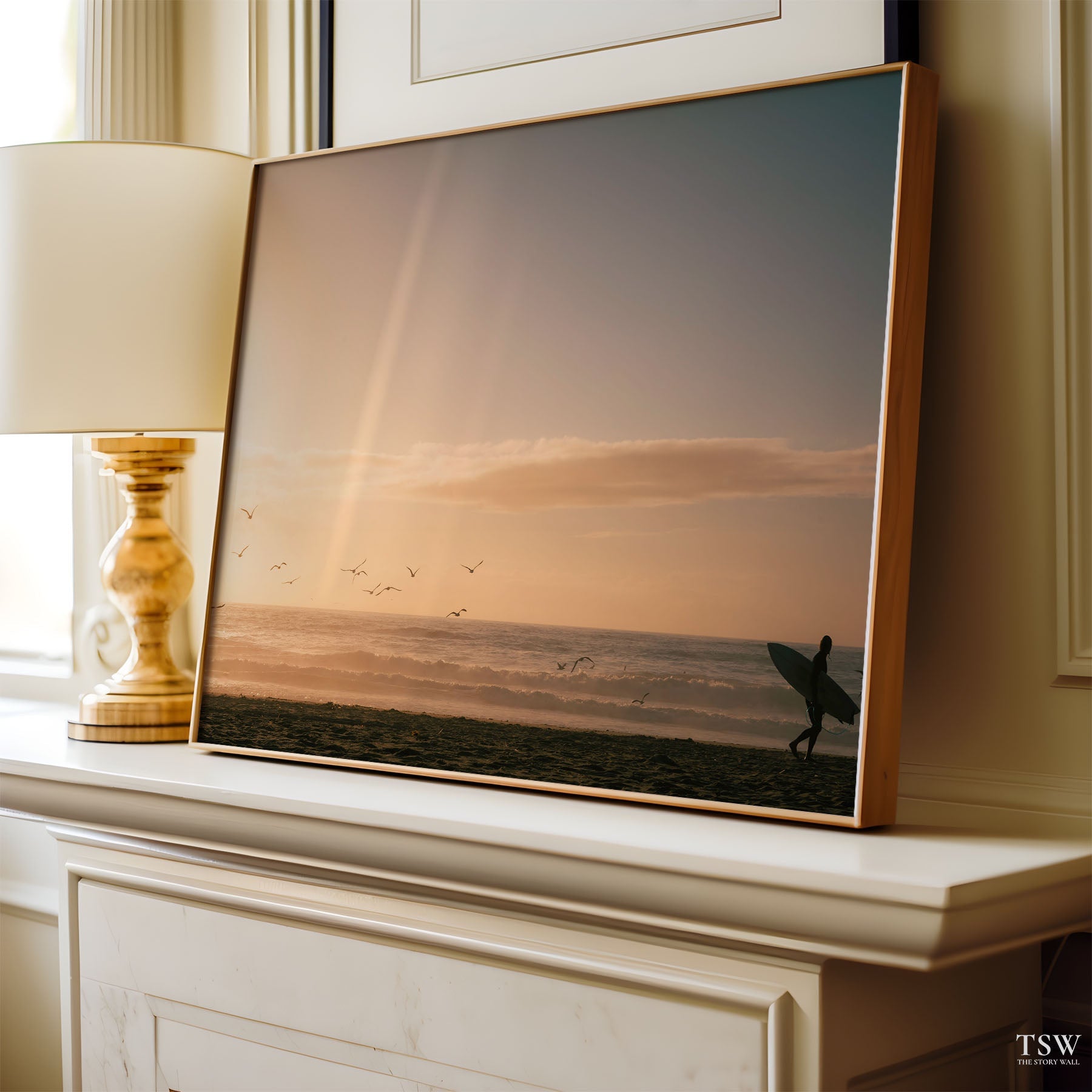 Matosinhos Sunset Surf, Portugal - The Story Wall - 