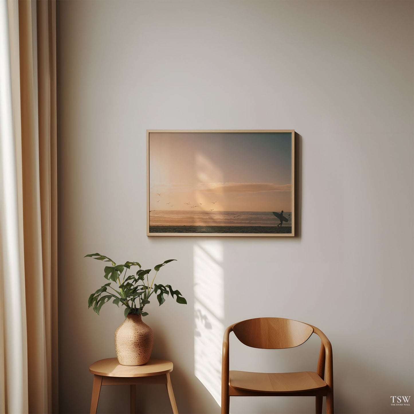 Matosinhos Sunset Surf, Portugal - The Story Wall - 