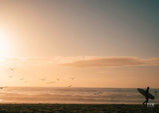 Matosinhos Sunset Surf, Portugal - The Story Wall - 