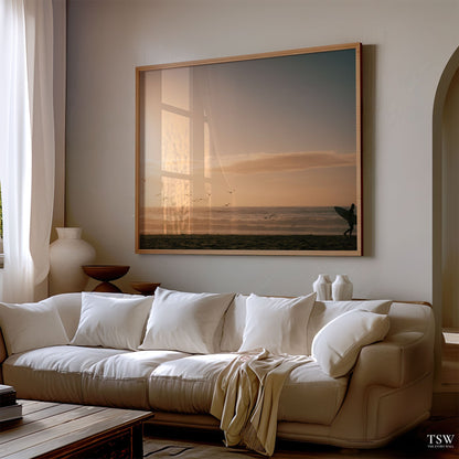 Matosinhos Sunset Surf, Portugal - The Story Wall - 