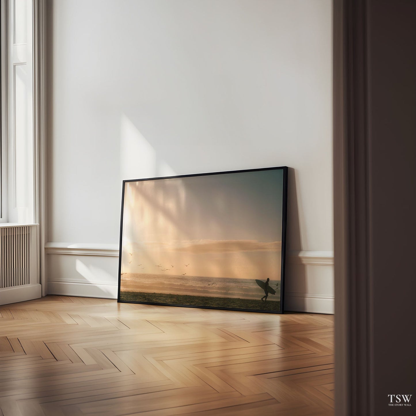 Matosinhos Sunset Surf, Portugal - The Story Wall - 