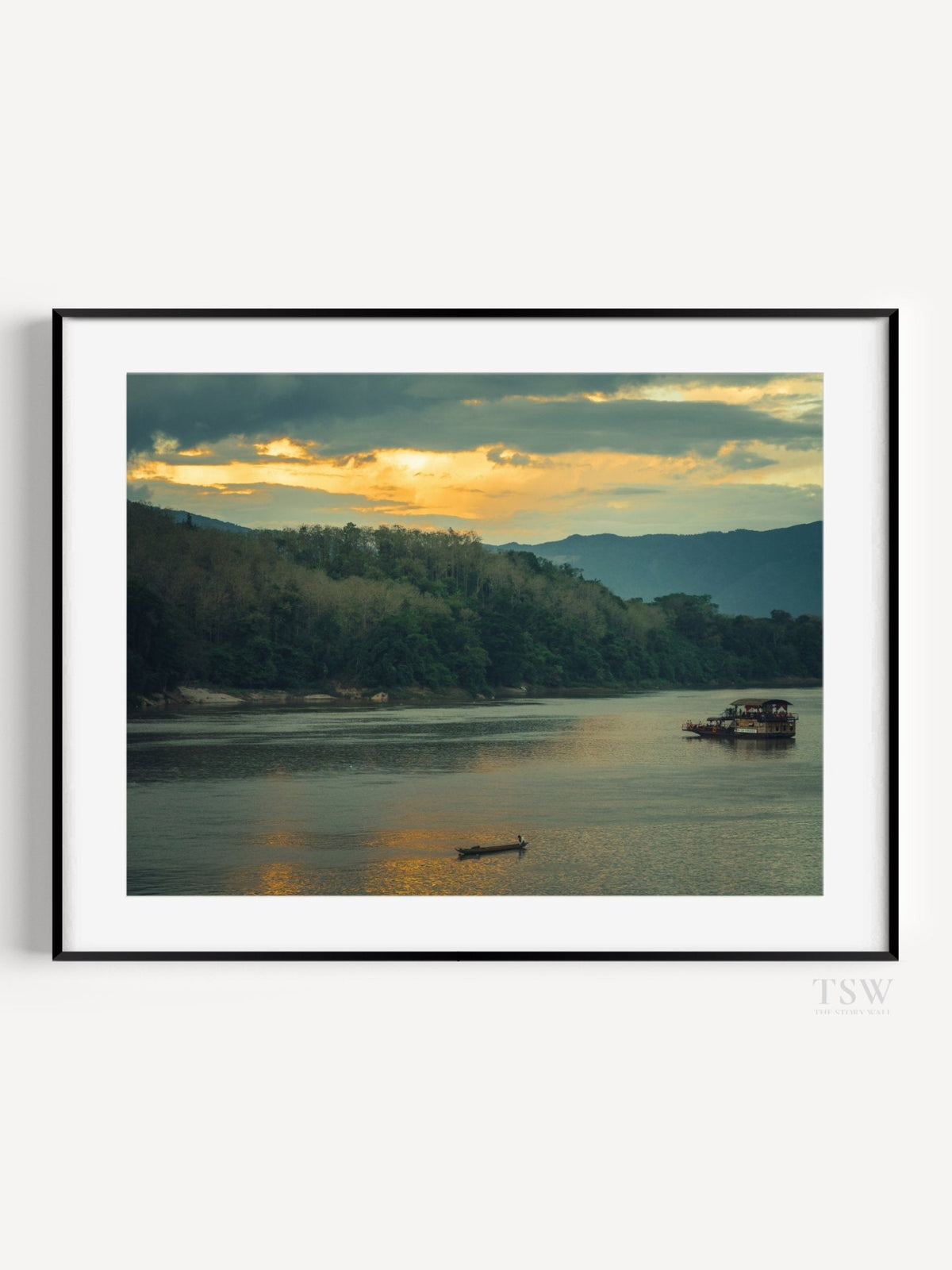 Mekong Peace, Laos - The Story Wall - 