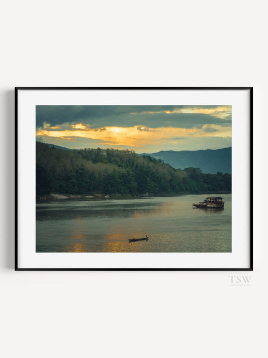 Mekong Peace, Laos - The Story Wall - 