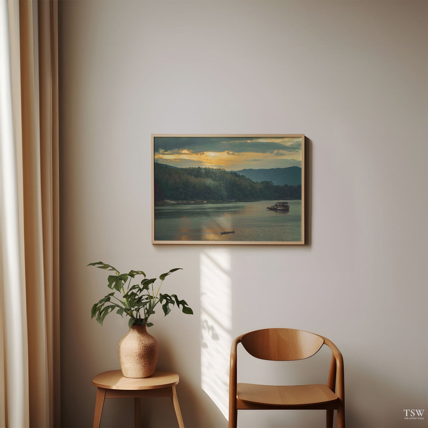 Mekong Peace, Laos - The Story Wall - 