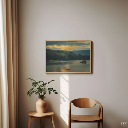 Mekong Peace, Laos - The Story Wall - 