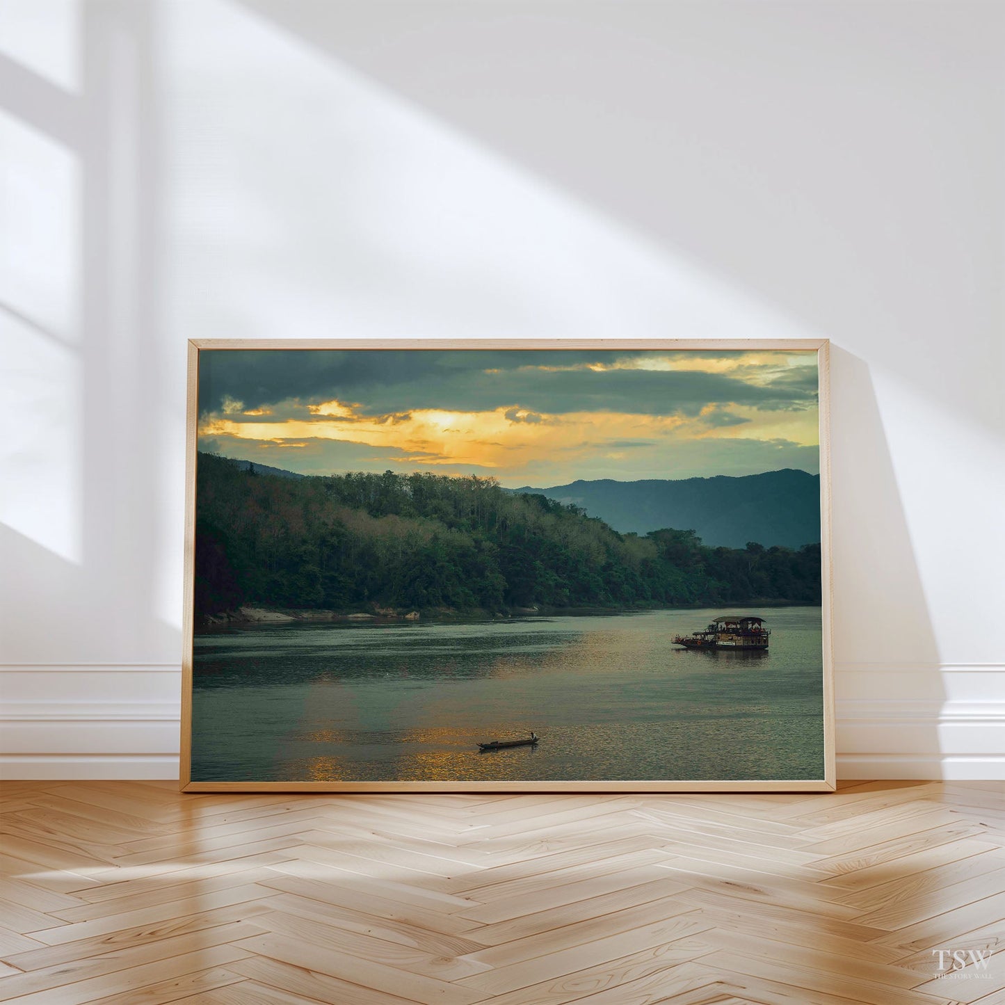 Mekong Peace, Laos - The Story Wall - 