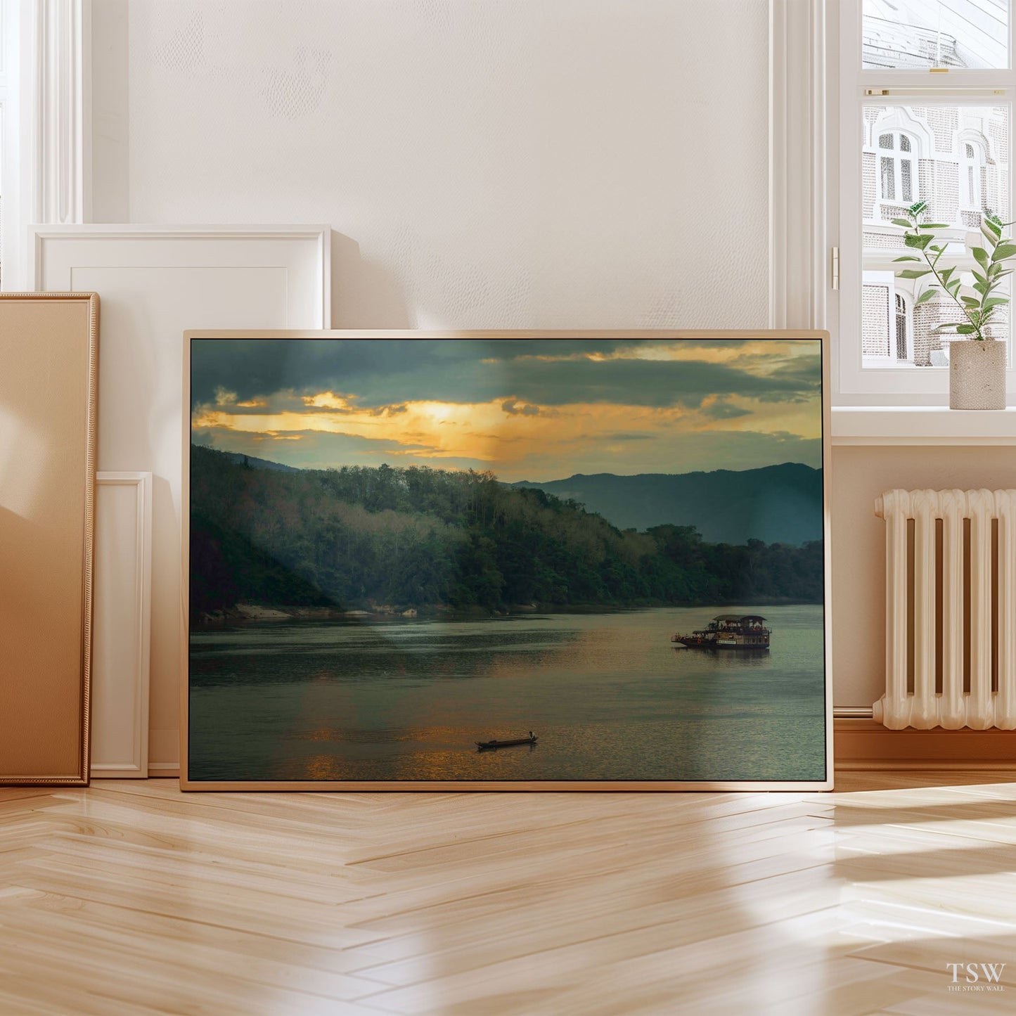 Mekong Peace, Laos - The Story Wall - 