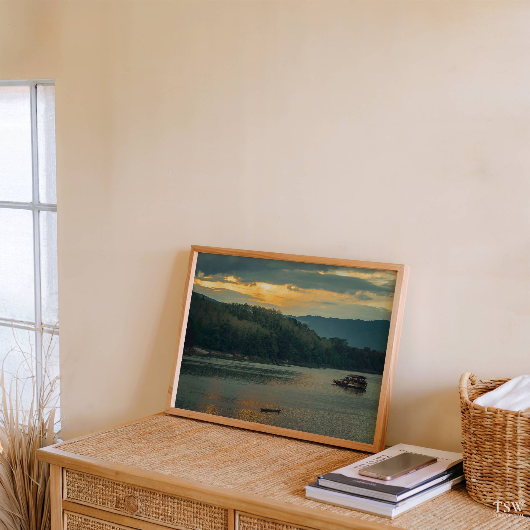 Mekong Peace, Laos - The Story Wall - 