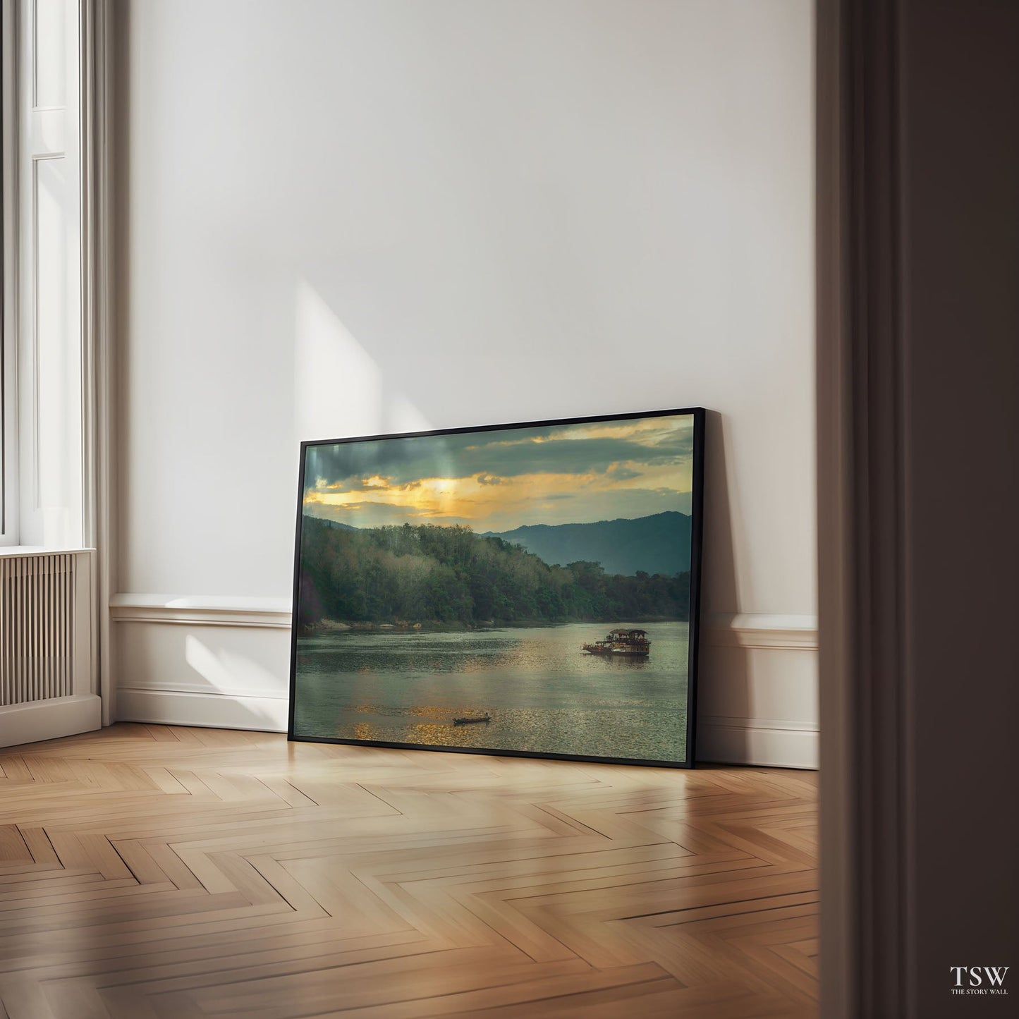 Mekong Peace, Laos - The Story Wall - 