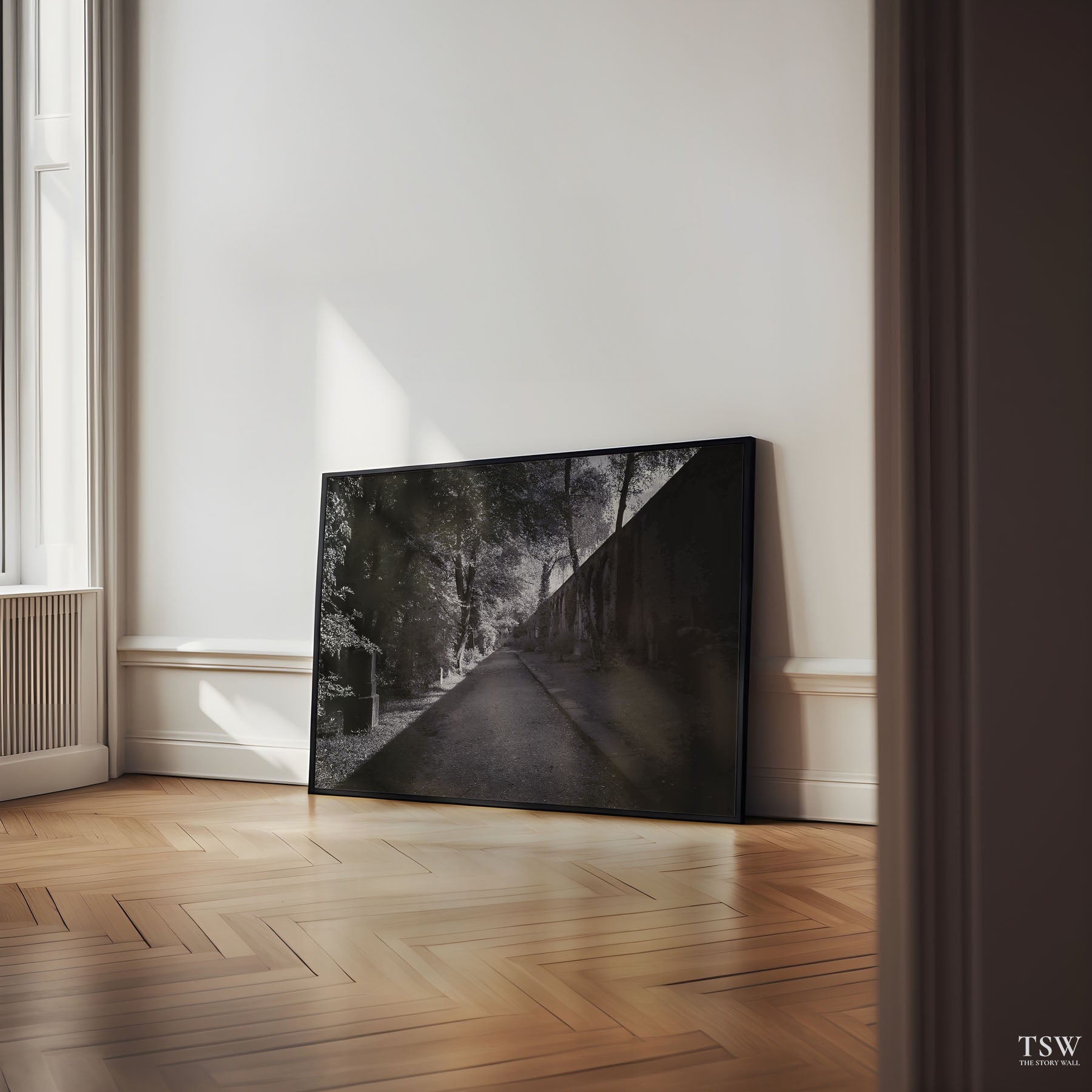 Munich Cemetery Symmetry - The Story Wall - 