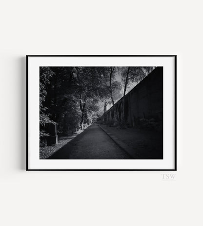 Munich Cemetery Symmetry - The Story Wall - 
