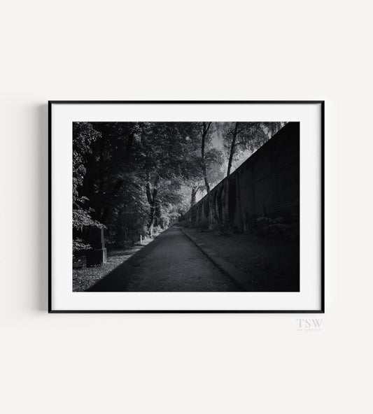 Munich Cemetery Symmetry - The Story Wall - 