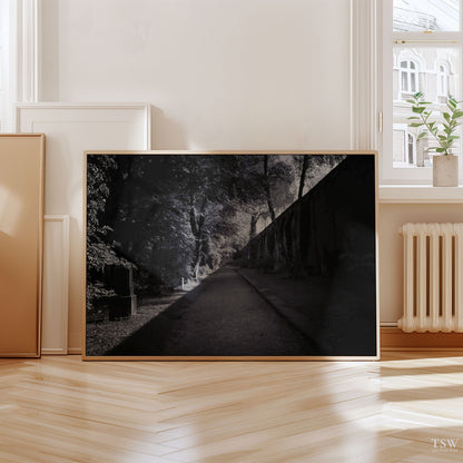 Munich Cemetery Symmetry - The Story Wall - 