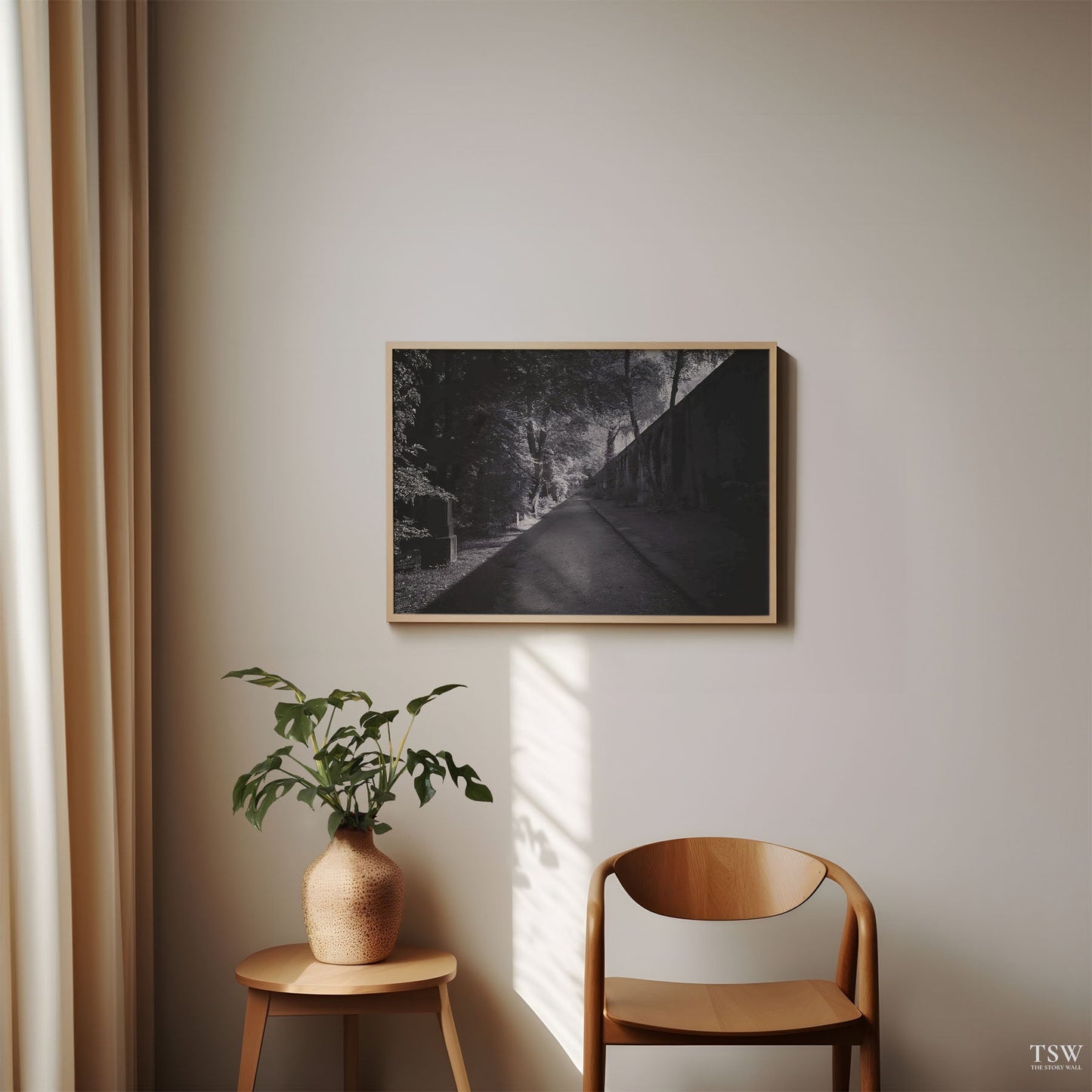 Munich Cemetery Symmetry - The Story Wall - 