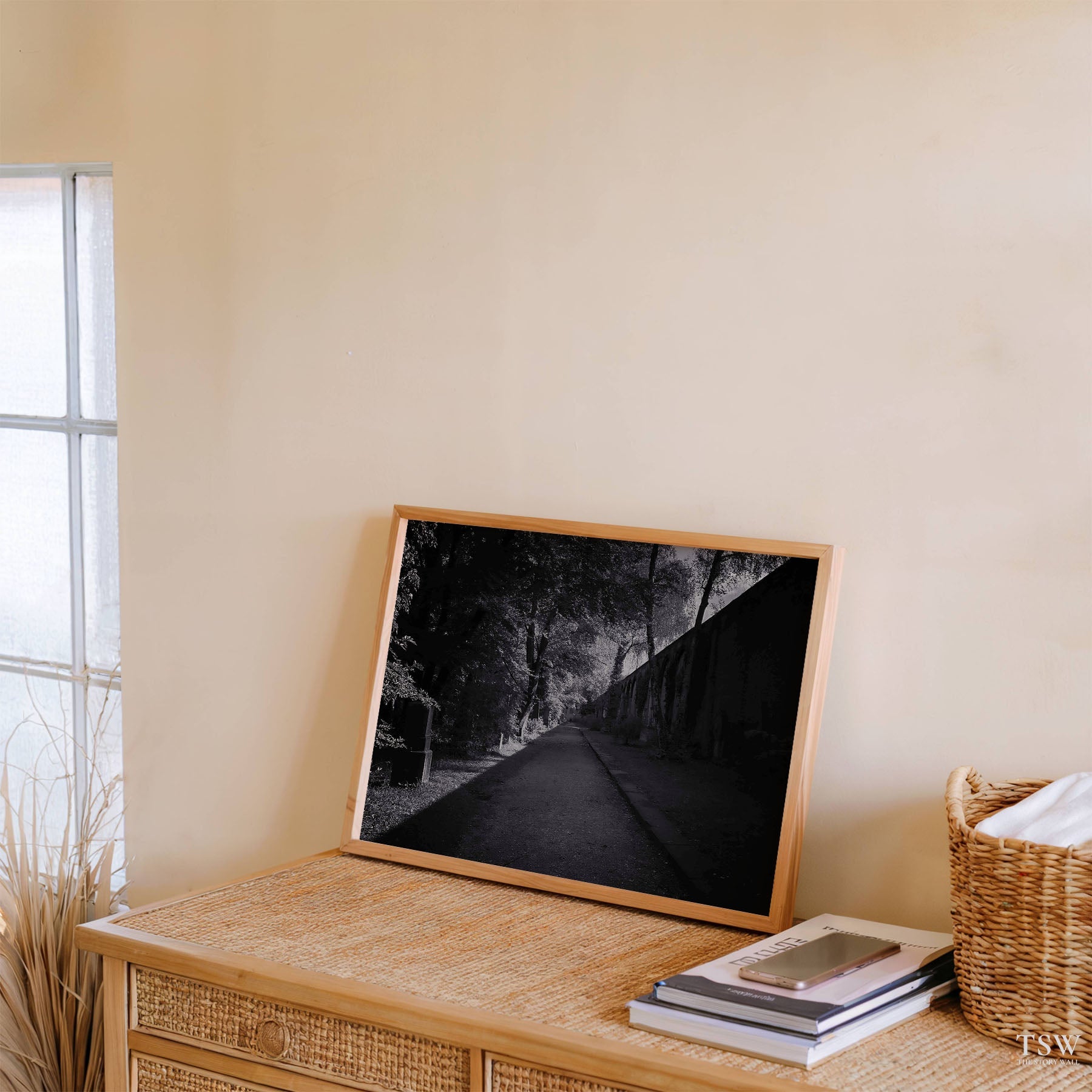 Munich Cemetery Symmetry - The Story Wall - 