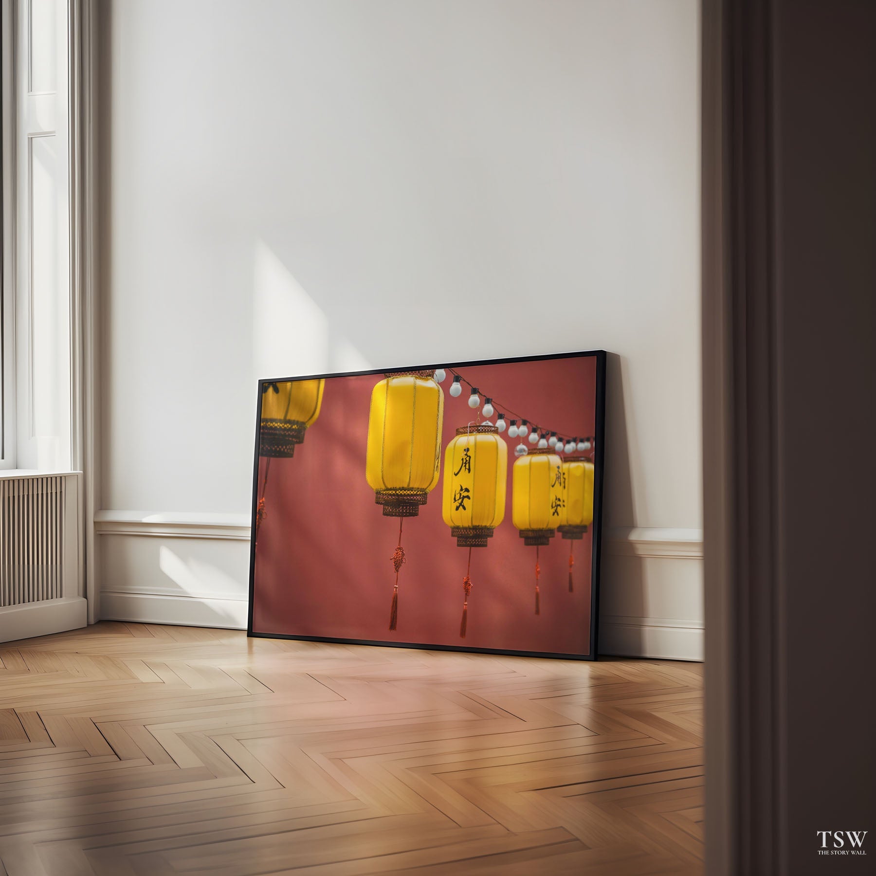 Ningbo Lanterns in the Breeze - The Story Wall - 