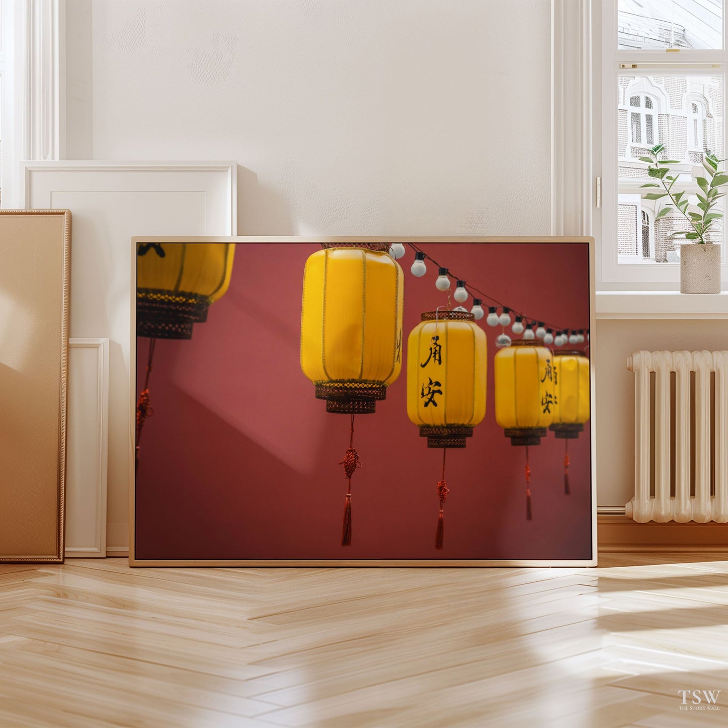 Ningbo Lanterns in the Breeze - The Story Wall - 