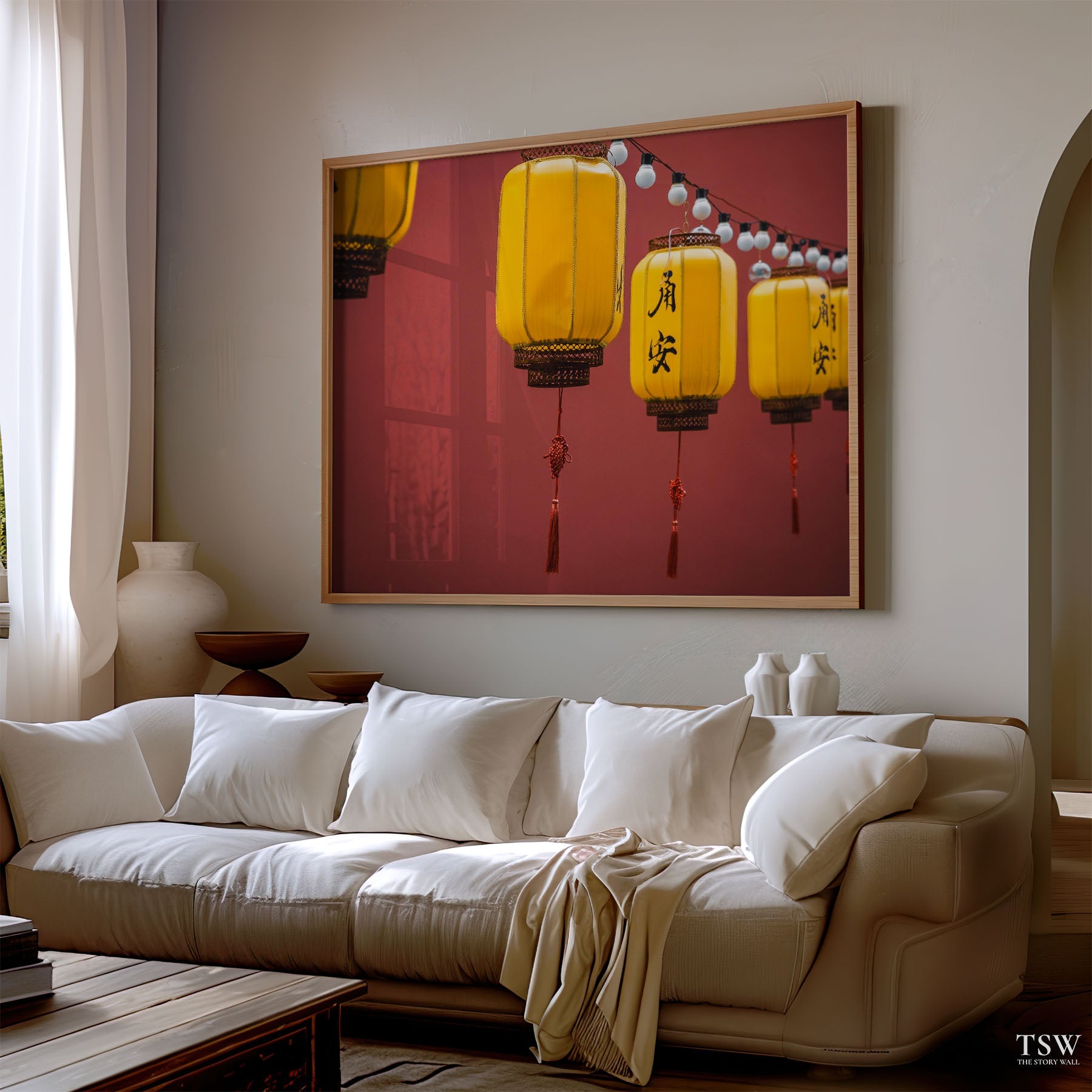 Ningbo Lanterns in the Breeze - The Story Wall - 