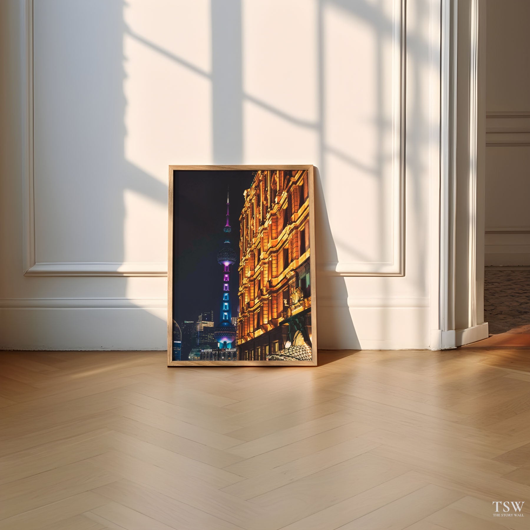 Shanghai Nights on the Bund - The Story Wall - 