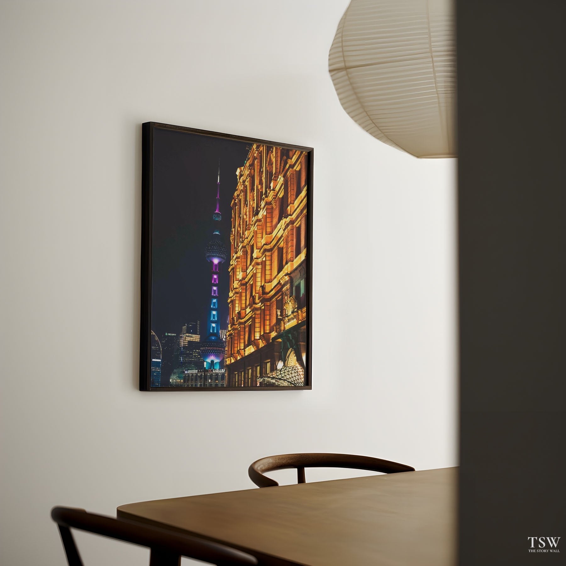 Shanghai Nights on the Bund - The Story Wall - 