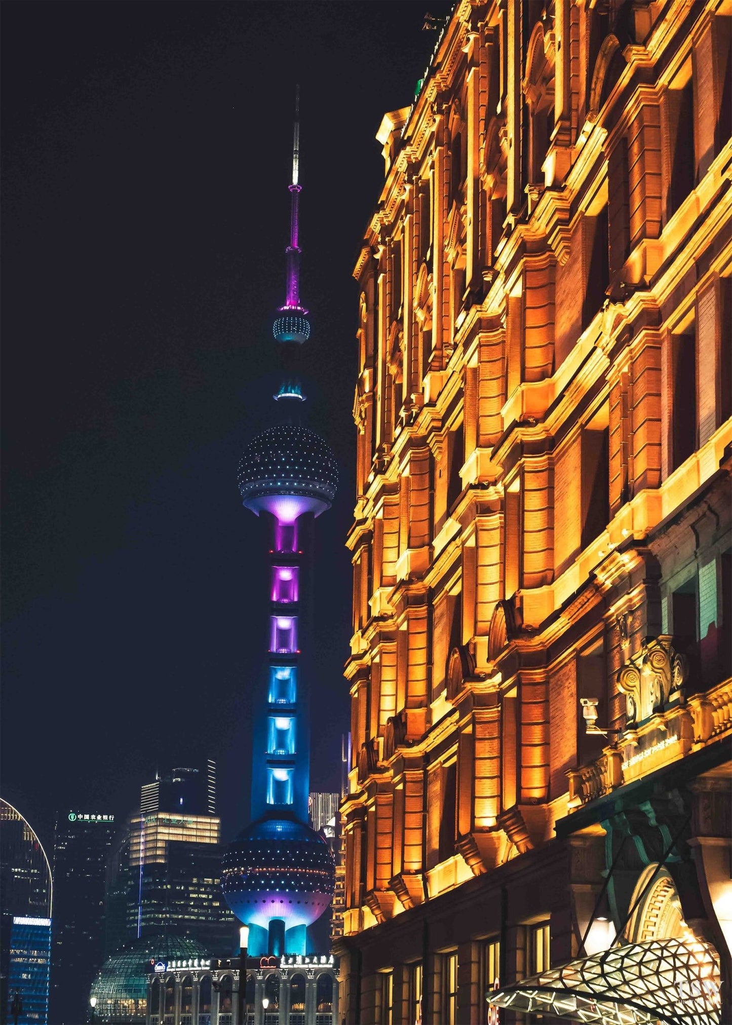 Shanghai Nights on the Bund - The Story Wall - 