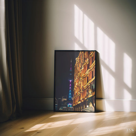 Shanghai Nights on the Bund - The Story Wall - 