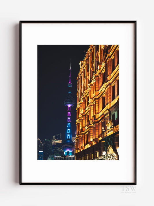 Shanghai Nights on the Bund - The Story Wall - 