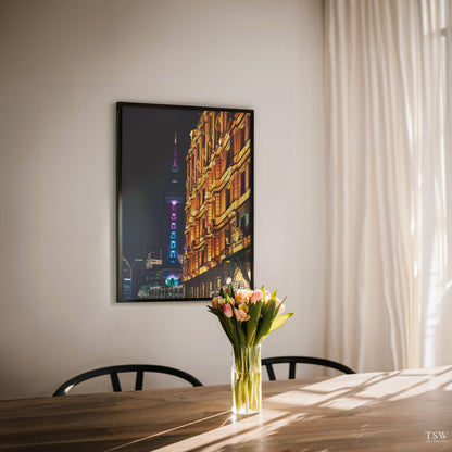 Shanghai Nights on the Bund - The Story Wall - 