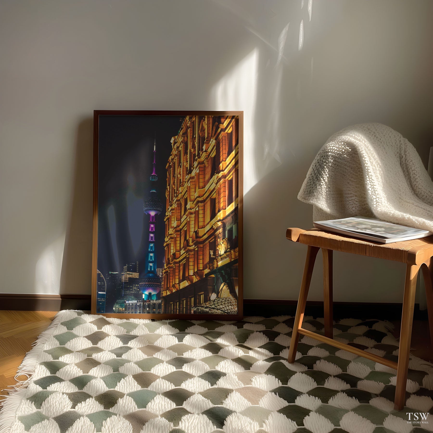 Shanghai Nights on the Bund - The Story Wall - 