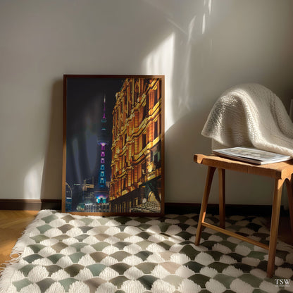 Shanghai Nights on the Bund - The Story Wall - 