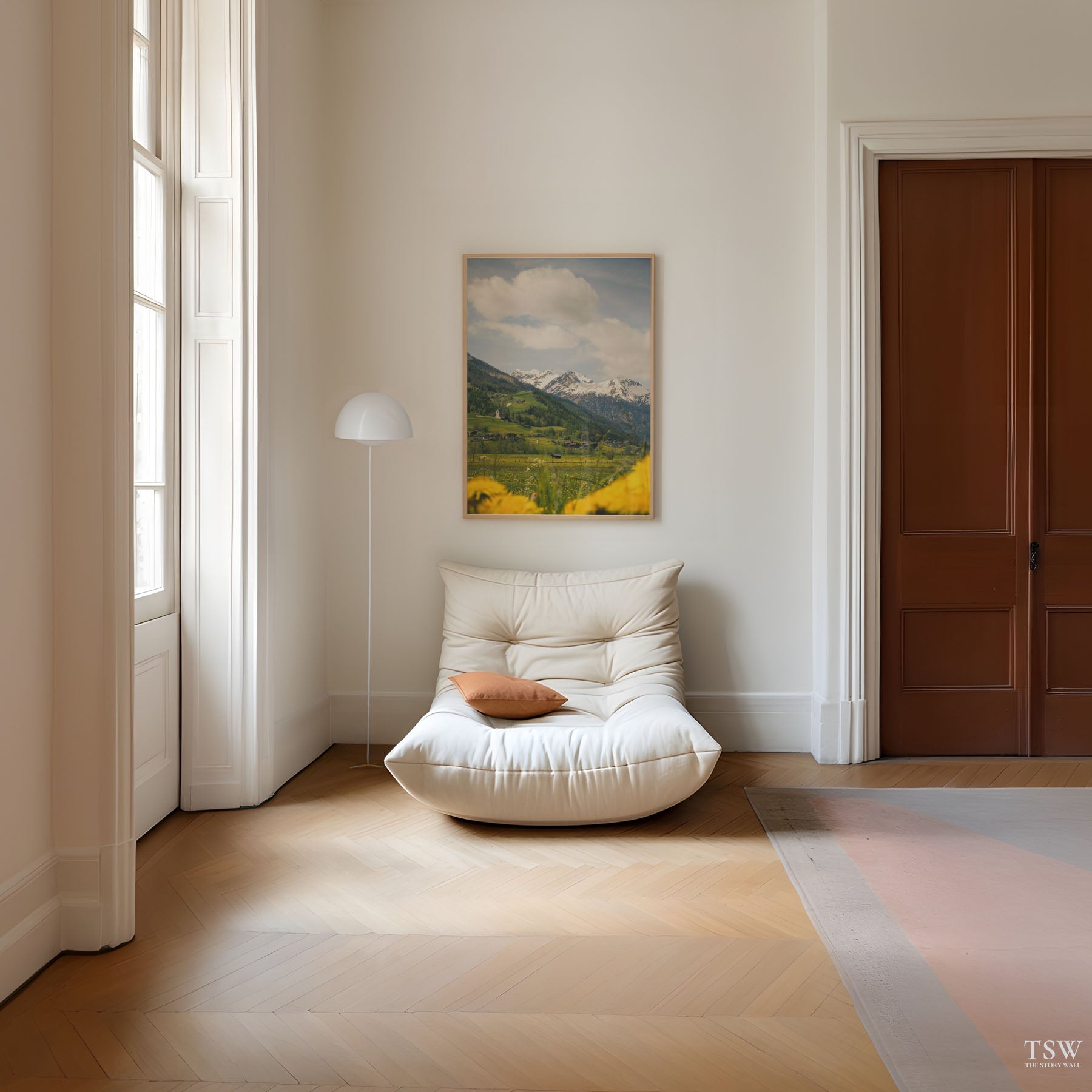 Spring in the Bavarian Alps - The Story Wall - 