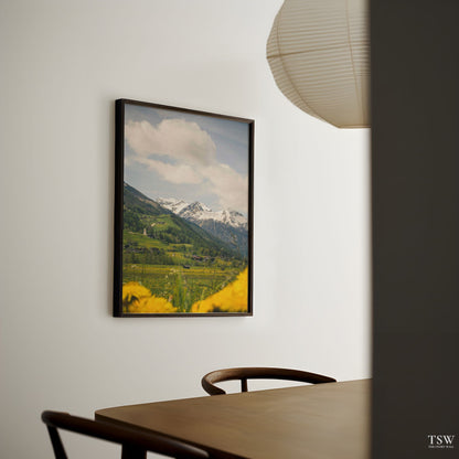 Spring in the Bavarian Alps - The Story Wall - 