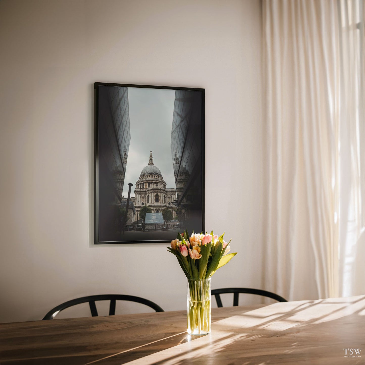 St Paul’s Reflections, London - The Story Wall - 