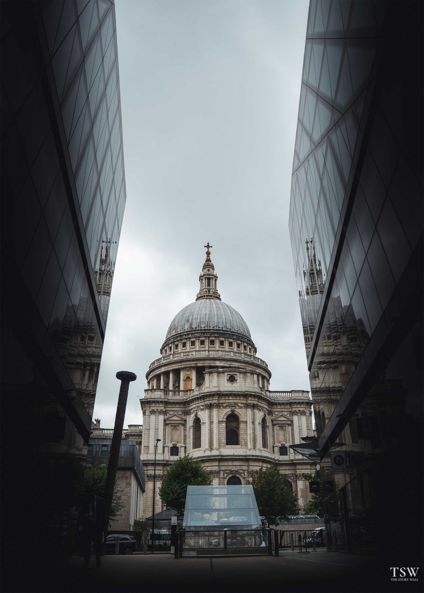 St Paul’s Reflections, London - The Story Wall - 