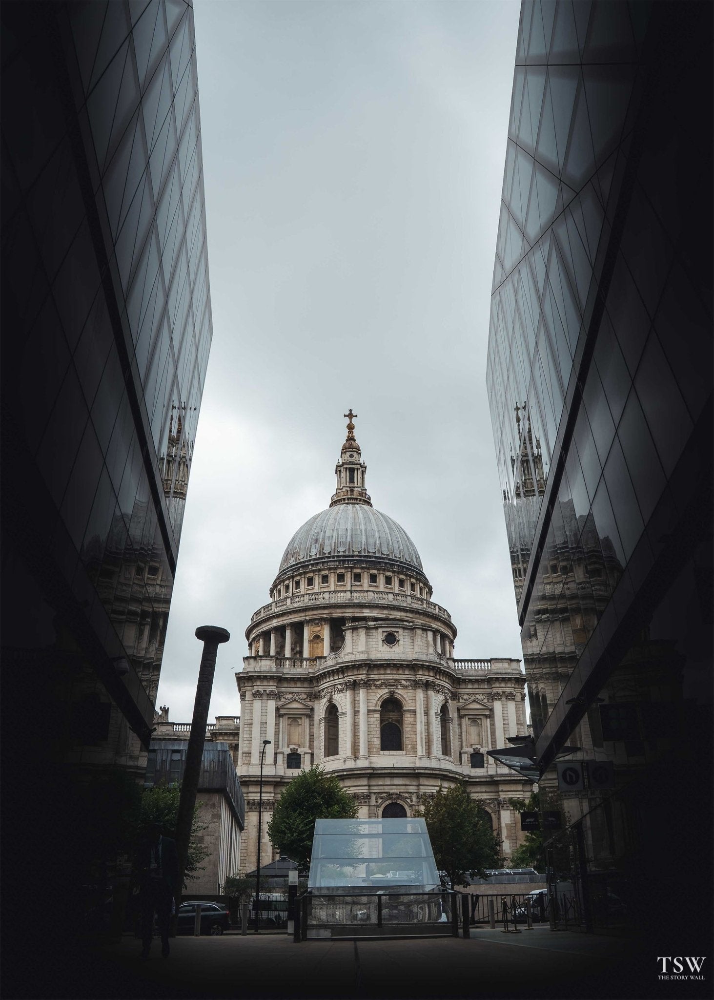 St Paul’s Reflections, London - The Story Wall - 