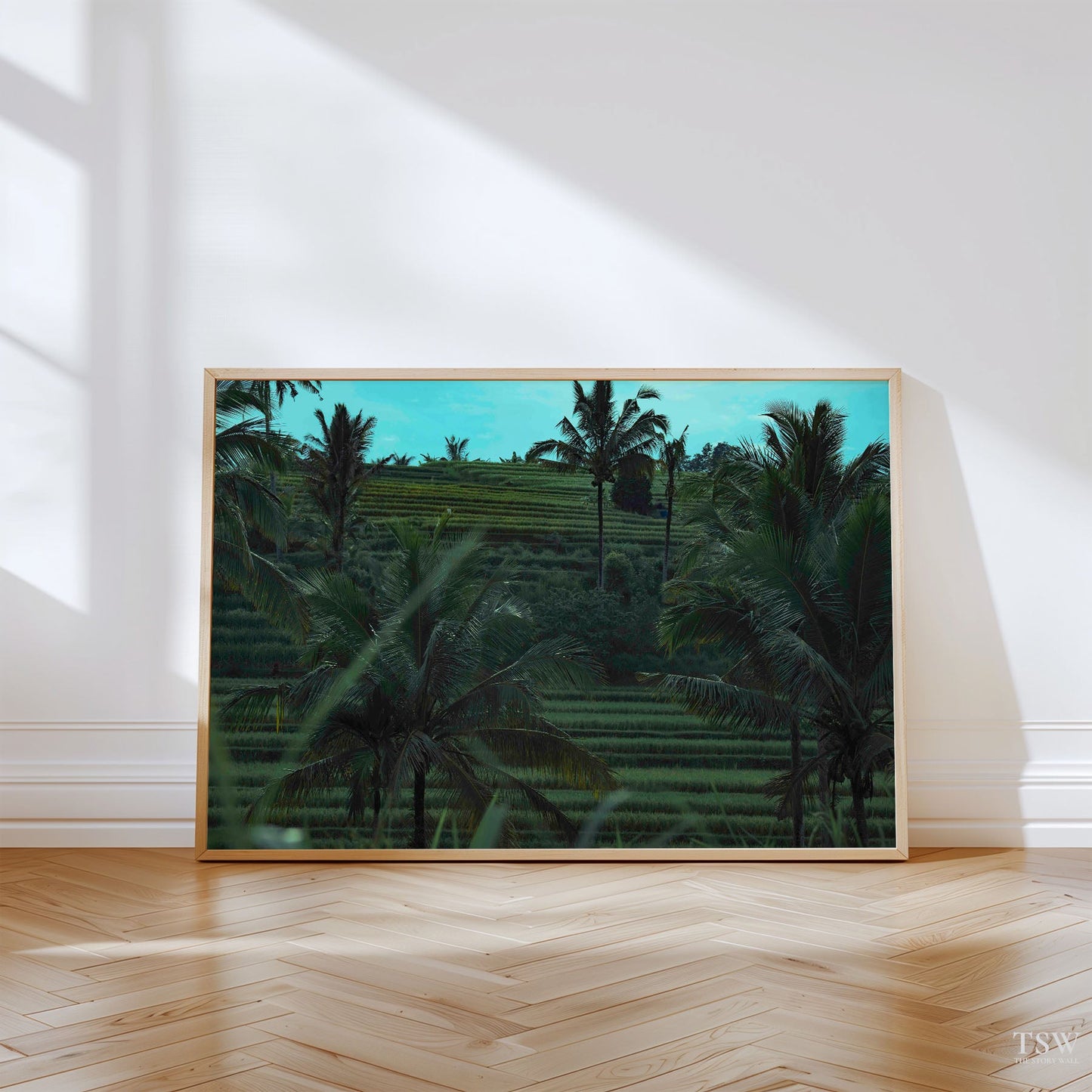 Ubud Rice Fields, Bali - The Story Wall - 