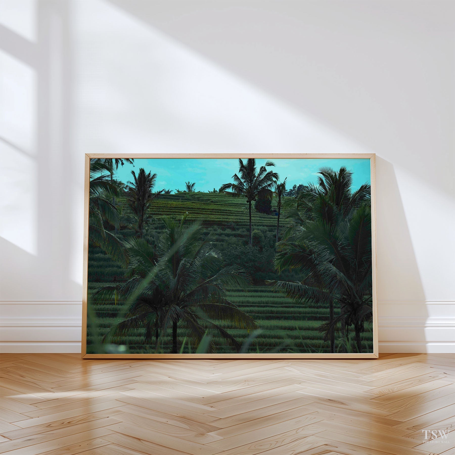 Ubud Rice Fields, Bali - The Story Wall - 