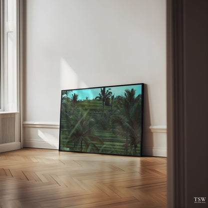 Ubud Rice Fields, Bali - The Story Wall - 