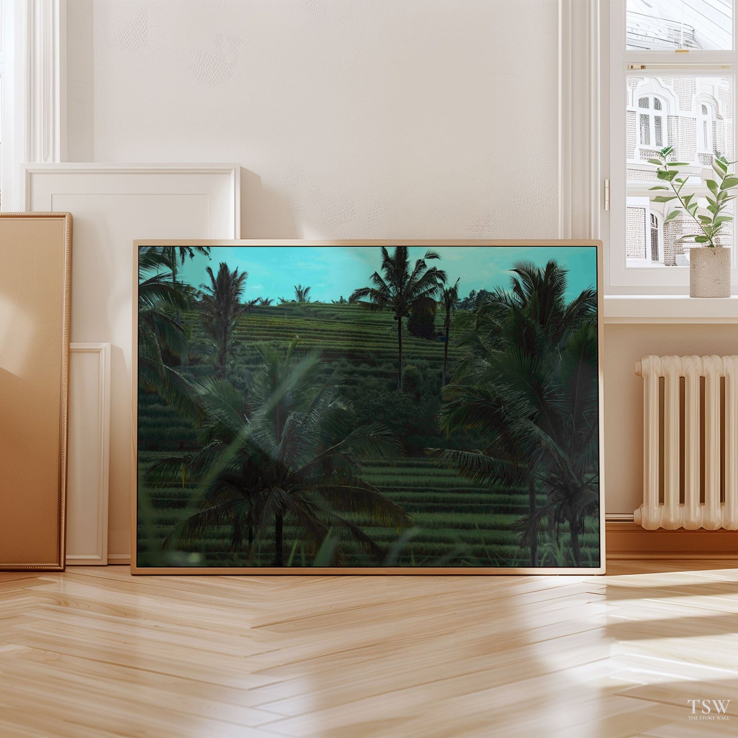 Ubud Rice Fields, Bali - The Story Wall - 