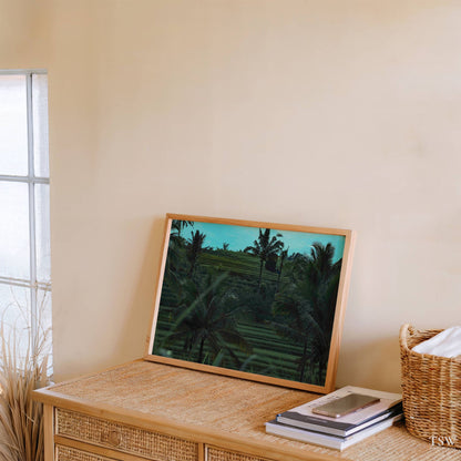 Ubud Rice Fields, Bali - The Story Wall - 