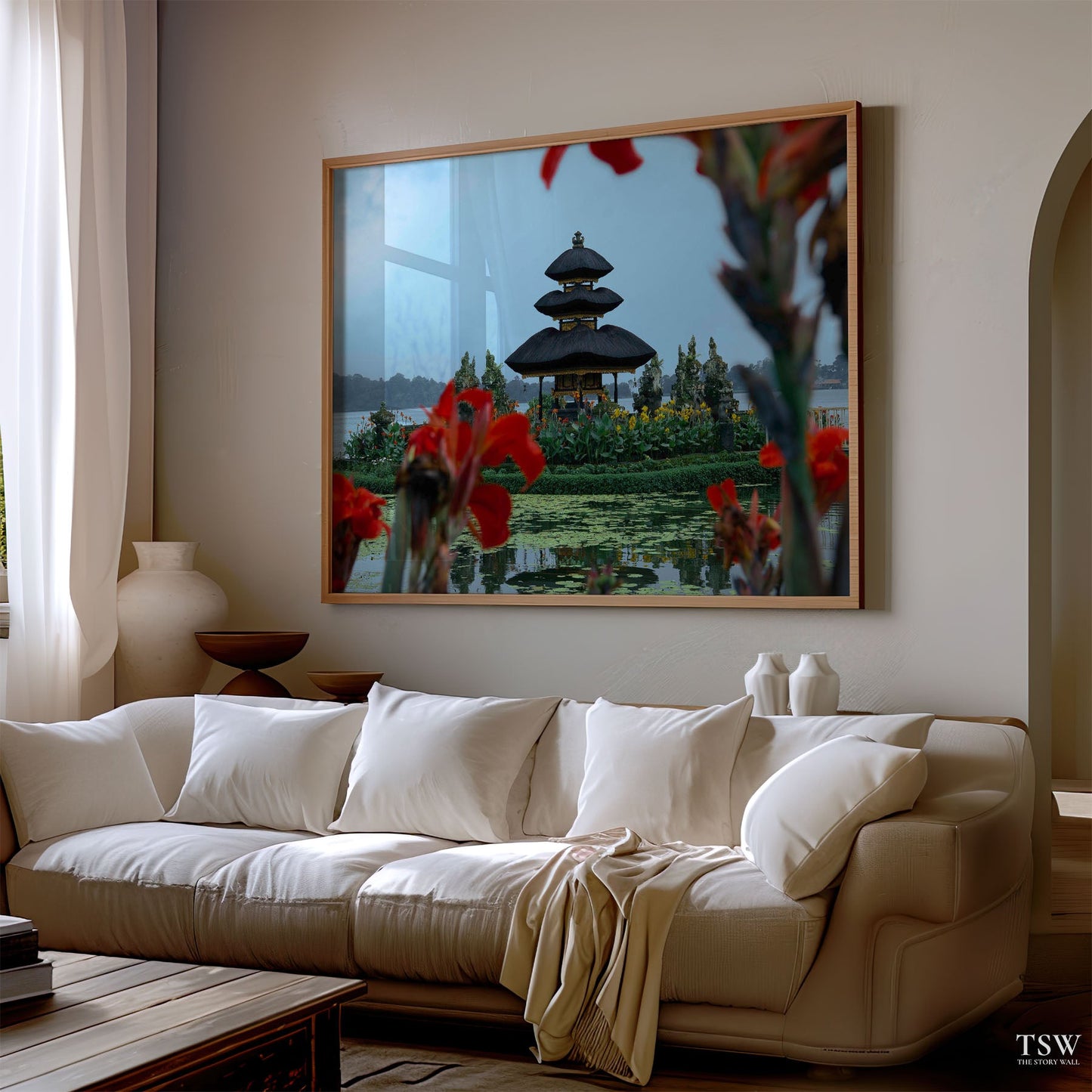 Ulun Danu Beratan, Bali - The Story Wall - 